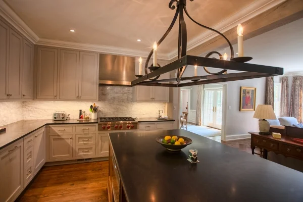 Interior photo of the kitchen