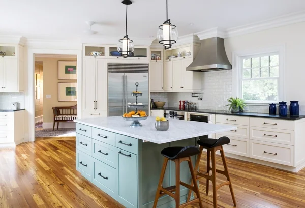Interior of the kitchen